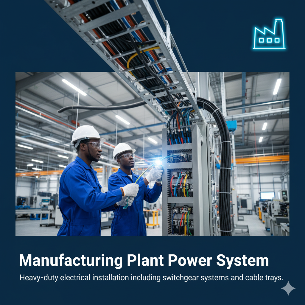 Manufacturing Plant Power System